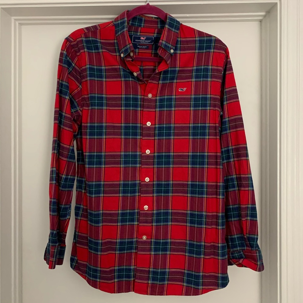 Vineyard Vines Soft Red Flannel